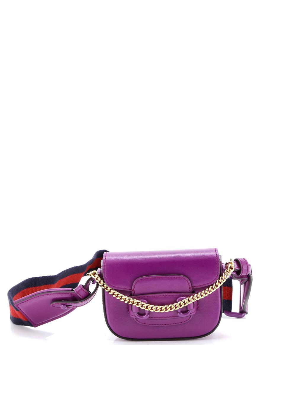 Gucci Horsebit Shoulder Bag Leather #186373G11B